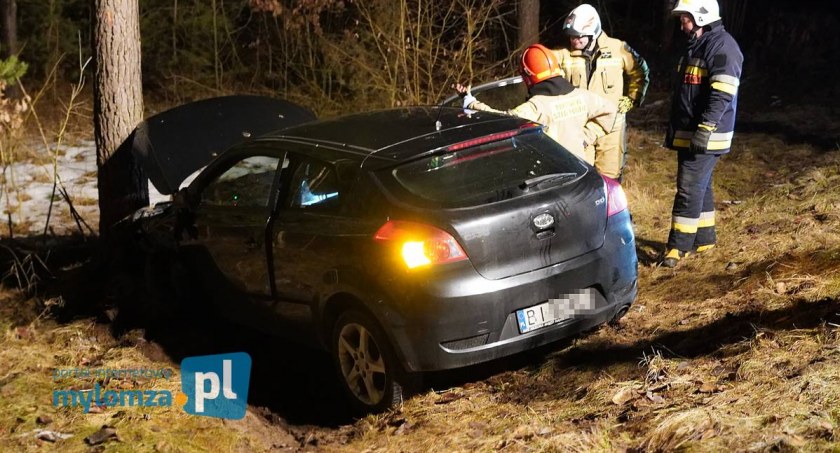 Kraksa na DK64. Pijana kierująca złamała zakaz prowadzenia pojazdów