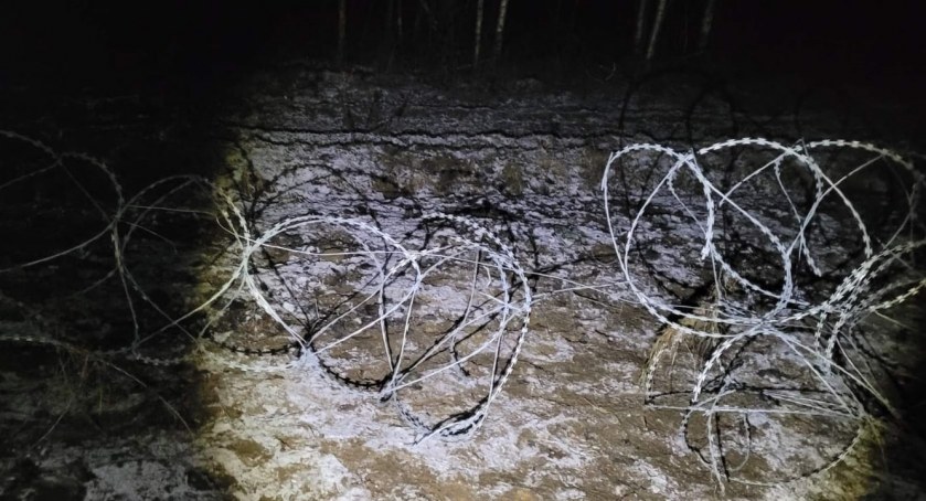 Granica polsko-białoruska. W weekend chciało ją nielegalnie pokonać 69 osób