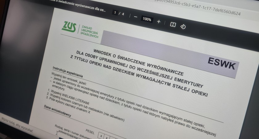 Emeryci uprawnieni do EWK tylko do 28 lutego mogą wnioski o świadczenie wyrównawcze od stycznia