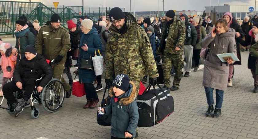 Do Polski uciekło już ponad 280 tysięcy osób