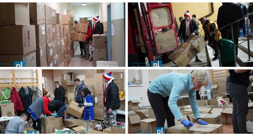 W Piątnicy pomagają Ukrainie. Samochody z darami wyruszyły w kierunku granicy [VIDEO i FOTO]