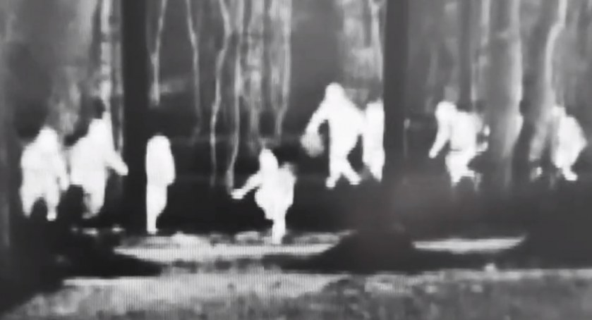 Strażnicy ujęli nielegalnych migrantów [VIDEO]