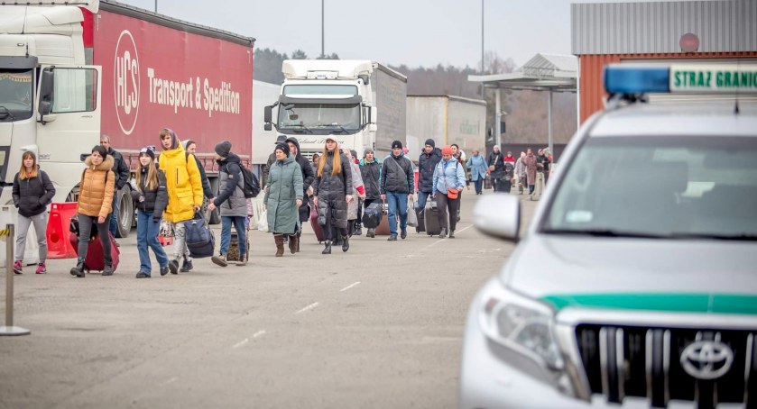 Uchodźcy z Ukrainy. Tyle osób uciekło do Polski