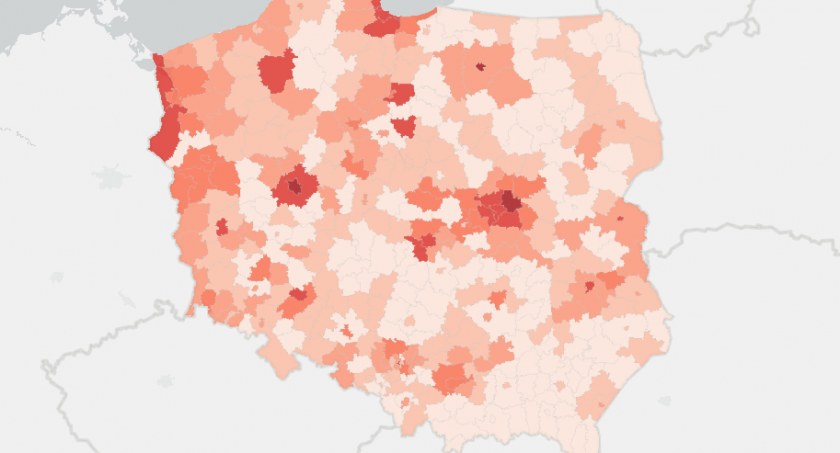 Mało zakażeń w Łomży i powiecie