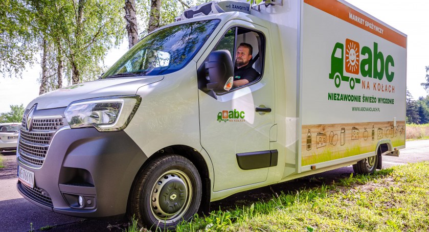 W okolicach Łomży spotkamy mobilne sklepy