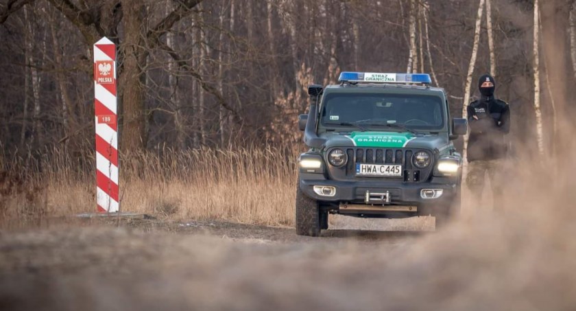 99 cudzoziemców chciało nielegalnie dostać się na teren Polski