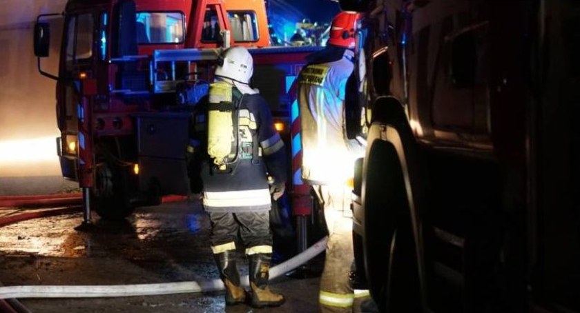 Pożar stodoły. Straty oszacowano na 200 tys. zł