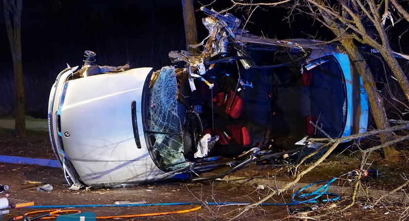 Roztrzaskali się na Przykoszarowej! Wiemy, ile wydmuchał 26-letni kierowca BMW [VIDEO]