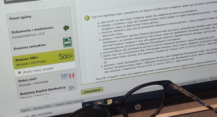 Wiemy, ile wniosków o 500 plus złożyli obywatele Ukrainy 