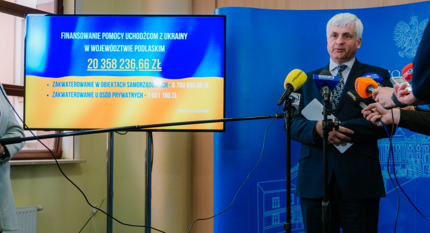 Ponad 20 mln na pomoc dla uchodźców z Ukrainy. Łomża z największymi środkami