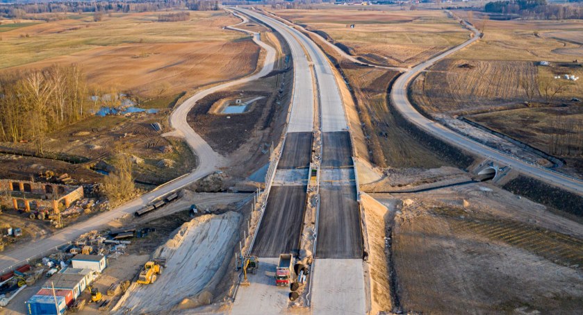 GDDKiA informuje o stanie realizacji S61 Via Baltica. Kiedy pojedziemy obwodnicą Łomży? [FOTO]