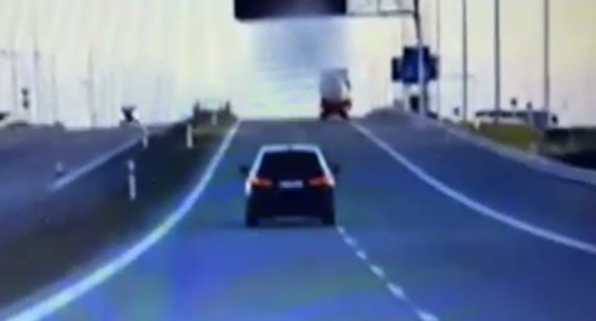 Pędził 206 km/h na ekspresowej S61 [VIDEO]