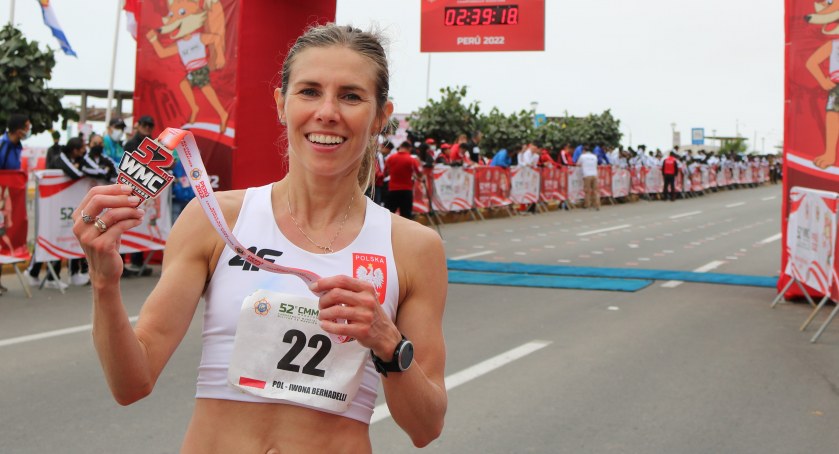 Iwona Bernardelli na podium World Military Marathon Championship [FOTO]