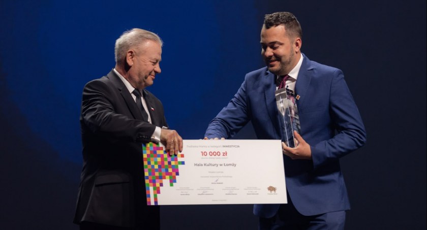 Podlaska Marka 2021. Łomża doceniona za inwestycję