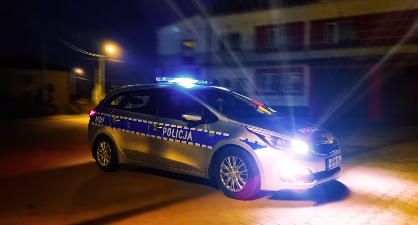 26-latek nie był w stanie jechać prosto