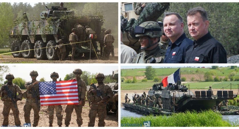 DEFENDER-Europe 2022. Prezydent Duda i minister Błaszczak obserwowali ćwiczenia w Nowogrodzie [VIDEO i FOTO]