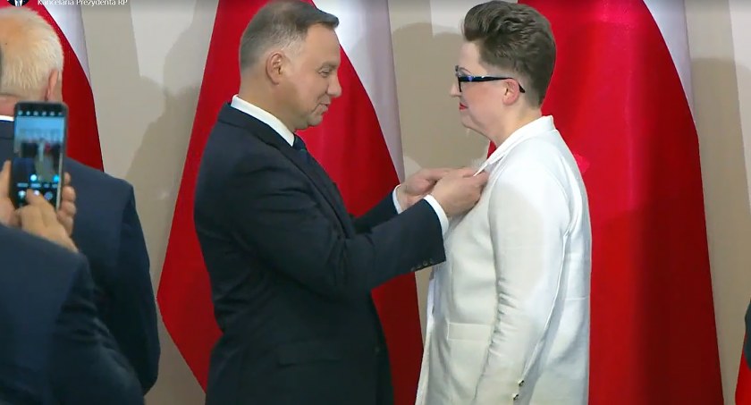 Maria Dziekońska odznaczona przez Prezydenta RP Srebrnym Krzyżem Zasługi  