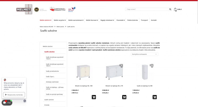 Szafki szkolne - czym się charakteryzują?