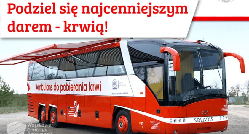 Oddaj krew z żołnierzami