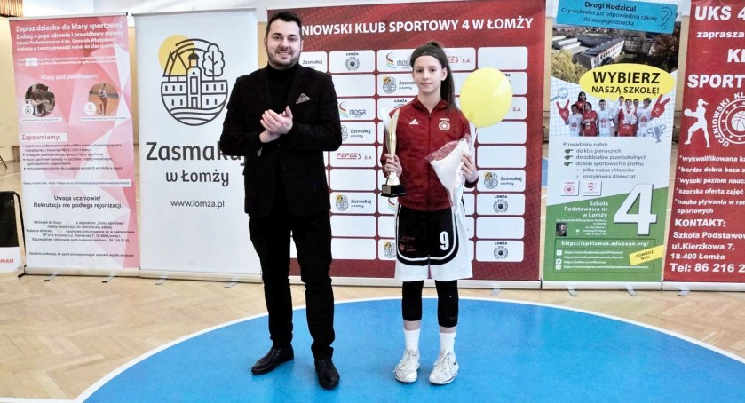Zawodniczka UKS 4 Łomża powołana do reprezentacji Polski U 14K