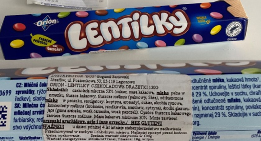 Bezglutenowe drażetki z glutenem? GIS informuje o ich wycofaniu