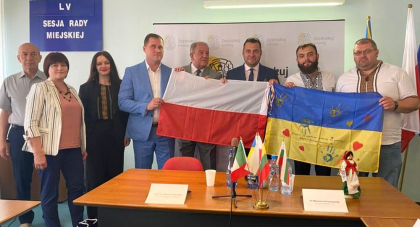 Zagraniczne delegacje w Łomży [FOTO]