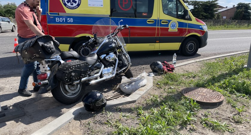 Toyota nie przepuściła motocyklisty [FOTO]