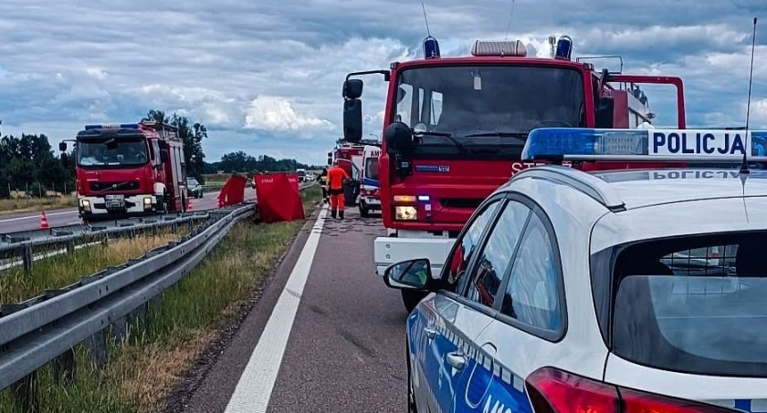 Tragiczny wypadek na trasie do Białegostoku. Nie żyje motocyklista