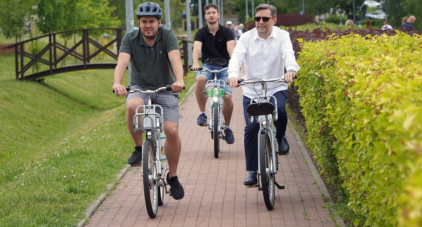 Łomża: Zachęcali do korzystania z ŁoKeR-ów [VIDEO i FOTO]