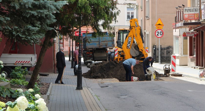 Zamknięty odcinek ulicy Krótkiej