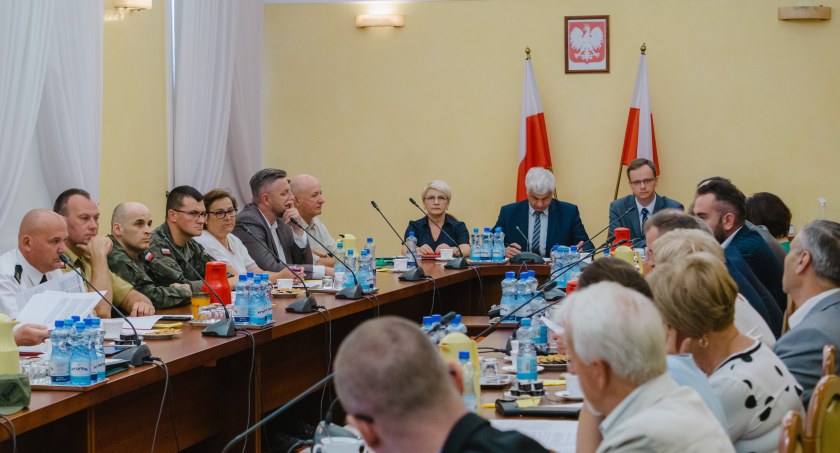 Obradował Wojewódzki Zespół Zarządzania Kryzysowego