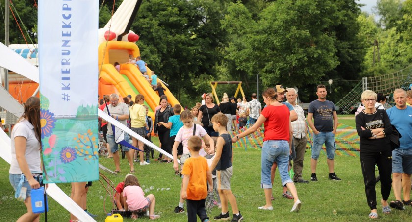Stacja Łomża. Piknik rodzinny CPK na bulwarach