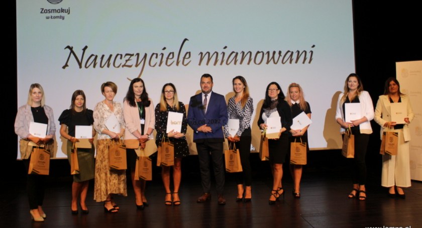 Nowi mianowani nauczyciele w Łomży [FOTO]