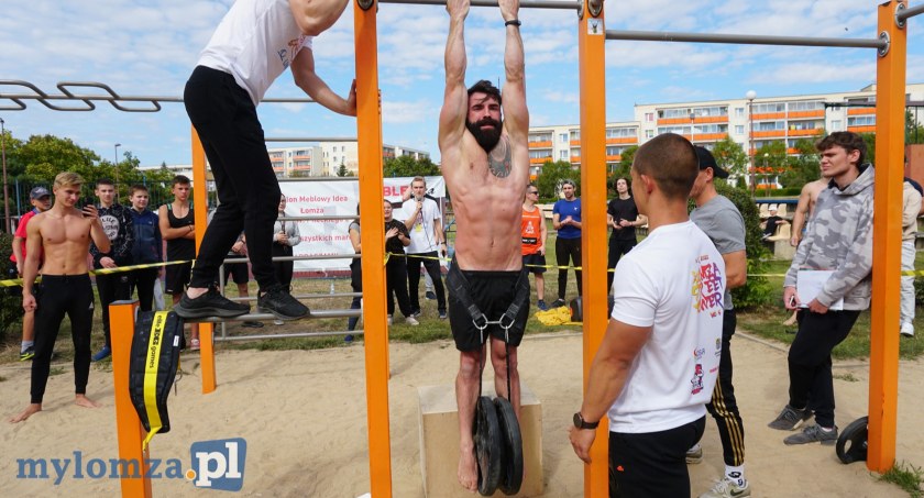 Łomża Street Power. Pokaz sprawności i siły [VIDEO i FOTO]
