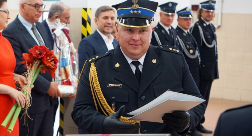 Komendant Miejski Państwowej Straży Pożarnej w Łomży złożył rezygnację