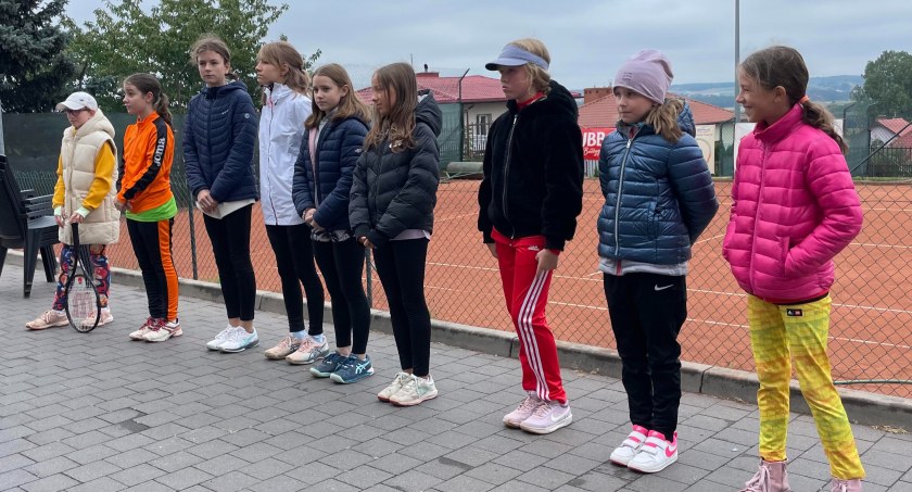 Młode tenisistki rywalizowały w Łomży [FOTO]