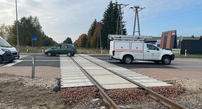 Przejazd kolejowy już wyremontowany