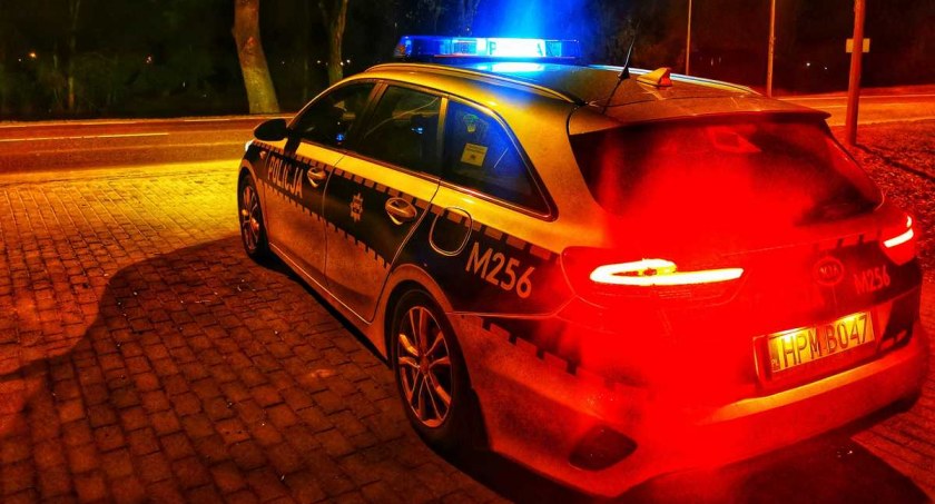 Pijany kierowca wpadł na Alei Legionów