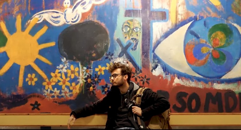 Łomżanin Mateusz Grzymkowski w Sztokholmie. Opowiada o metrze [VIDEO]