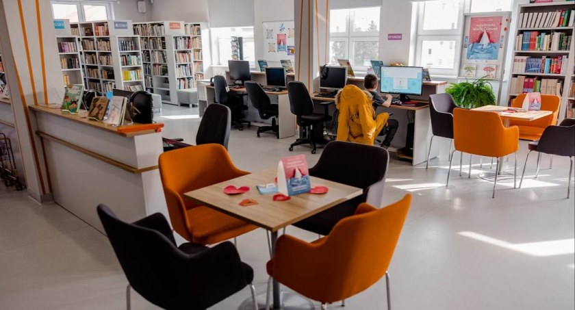 Fundusze europejskie odmieniły Bibliotekę Publiczną Miasta i Gminy Łapy
