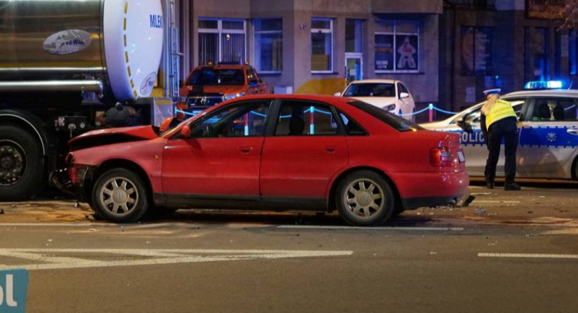 Pijany z dożywotnim zakazem wjechał w cysternę! Mieszkaniec Łomży był 7 razy łapany za jazdę po alkoholu!