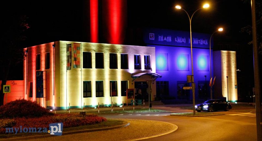 Teatr Lalki i Aktora w Łomży bez iluminacji