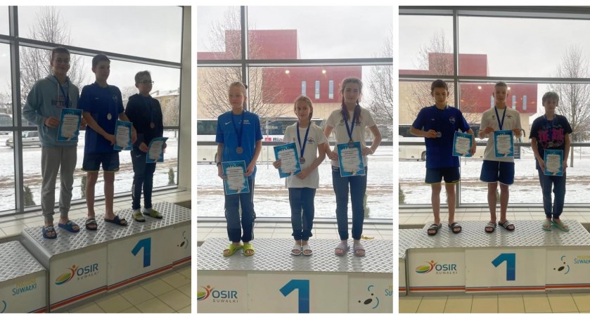 Pływacy UKS Butterfly z medalami Mistrzostw Województwa Podlaskiego [FOTO]