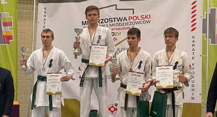 Łomżyński karateka wicemistrzem Polski