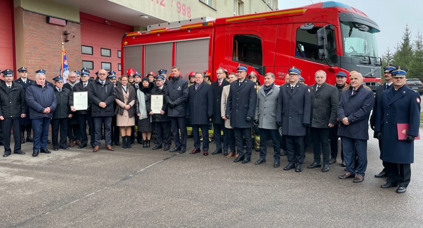 Łomża. Nowy wóz, nowy zastępca komendanta i kolejne jednostki w KSRG [VIDEO i FOTO]