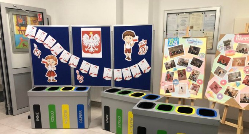 Szkoły dostały kosze do segregacji