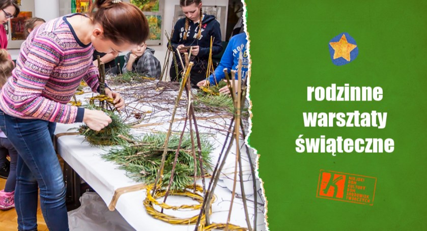 MDK-DŚT zaprasza na rodzinne warsztaty bożonarodzeniowe