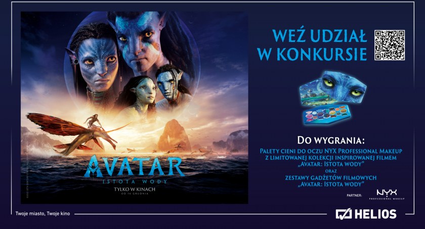 Wyczekiwana premiera filmu  „AVATAR: Istota wody” już w kinach Helios!
