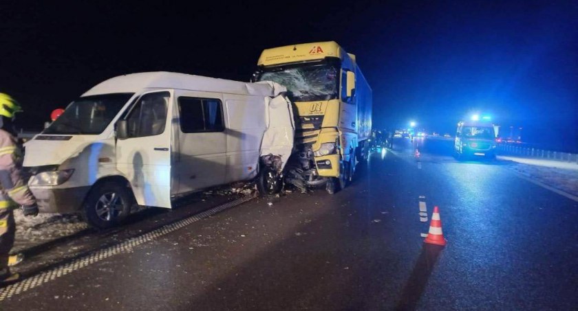 Sprawca wypadku na S8 nie przyznał się do winy