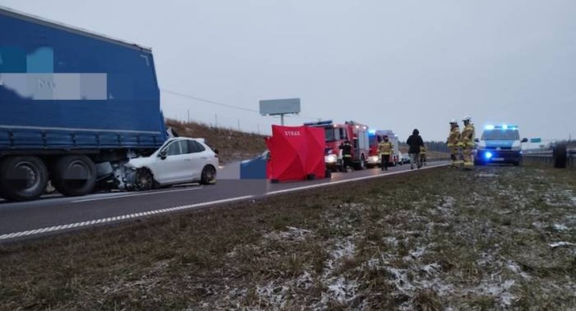 Tragiczny wypadek na S8. Sprawę przejęła prokuratura